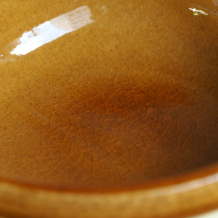 フォースマーケット　カセロラ　8号鍋　白黄　/　4th-market