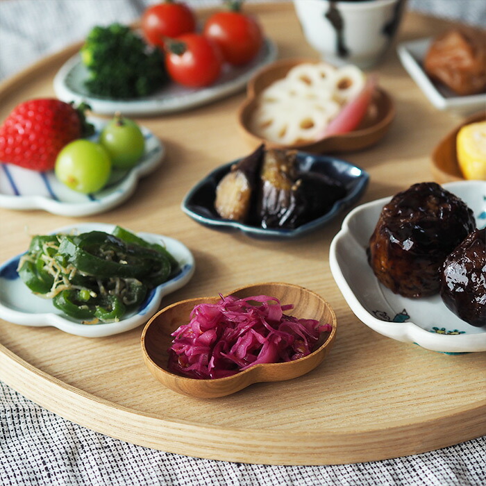 四十沢木材工芸 KITO 豆皿 ふたば