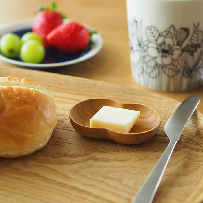 四十沢木材工芸 KITO 豆皿 ふたば