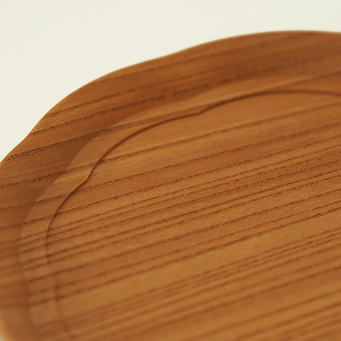 四十沢木材工芸　KITO　輪花盆　小