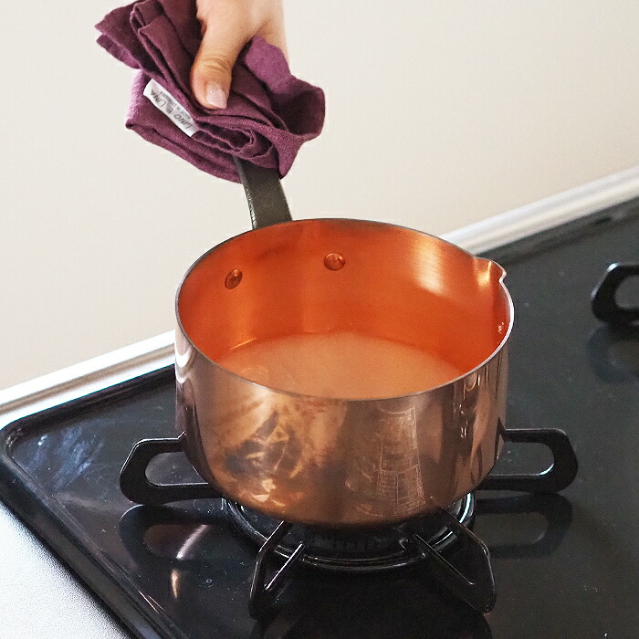 ボウマル　銅のキャラメルソースパン　16cm（フランス製）　/　BAUMALU