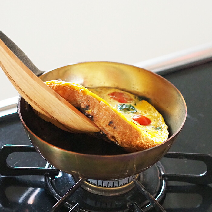 ボウマル　銅のフライパン　16cm（フランス製）　/　BAUMALU