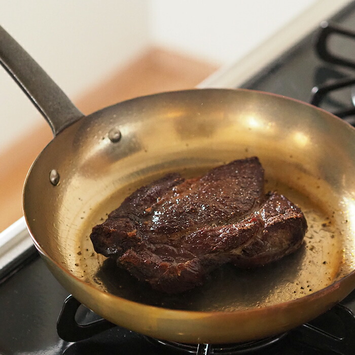 ボウマル　銅のフライパン　24cm（フランス製）　/　BAUMALU