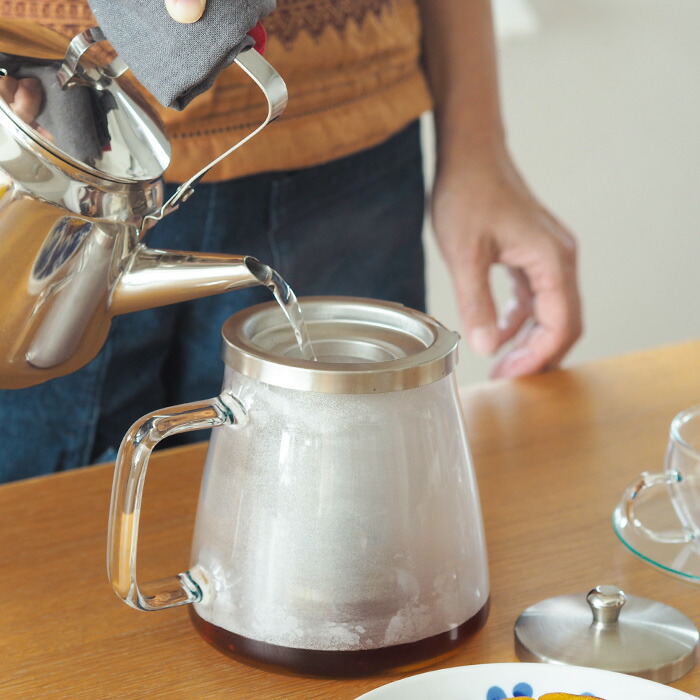 ボヘミアクリスタル　チャーム　ティーポット　1100ml　/　BOHEMIA　Cristal