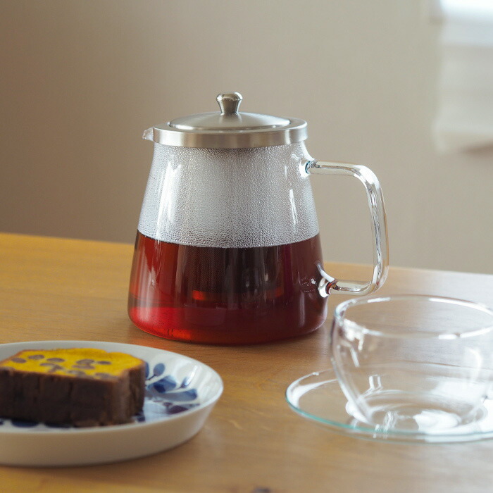 ボヘミアクリスタル　チャーム　ティーポット　1100ml　/　BOHEMIA　Cristal