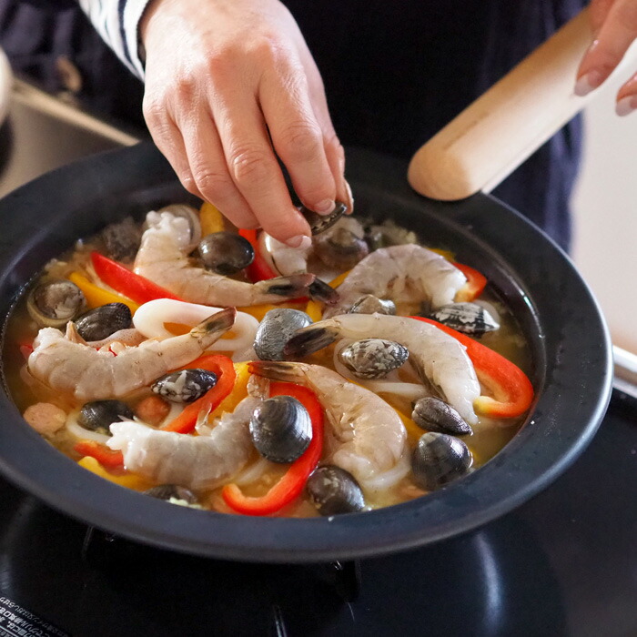 ■フライパンジュウ　フライパン&ハンドルセット　L サイズ　ビーチ　/　FRYING PAN JIU