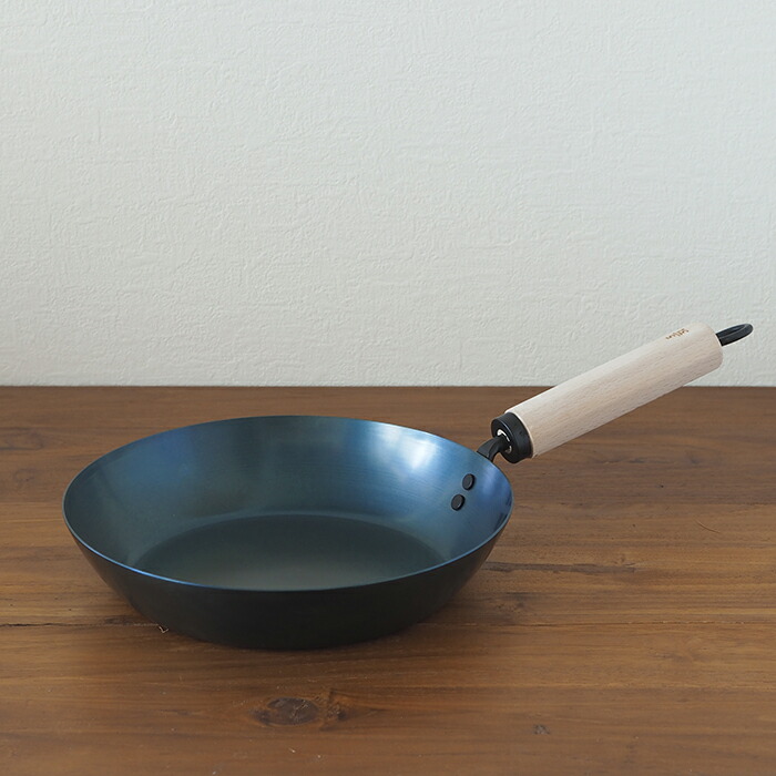 ■元気じゃない日の、フライパン　26cm　板厚1.6mm　IH対応　ブナ