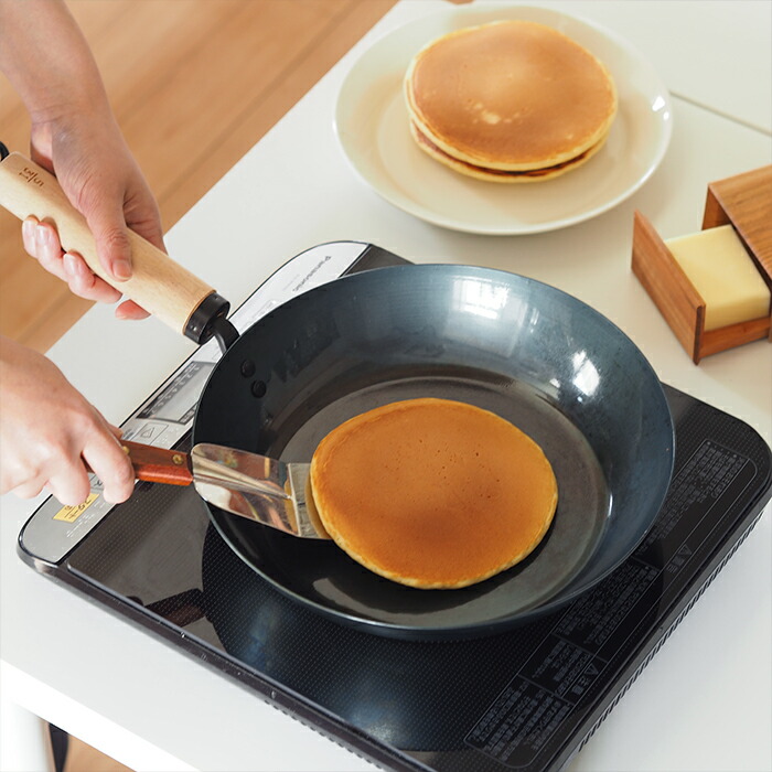 ■元気じゃない日の、フライパン　26cm　板厚1.6mm　IH対応　ブナ