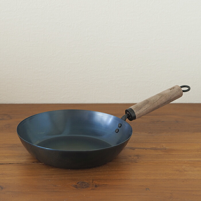 ■元気じゃない日の、フライパン　26cm　板厚1.0mm　ガス火専用　ウォルナット【スタッフが選ぶ鉄フライパンおすすめ5選！】