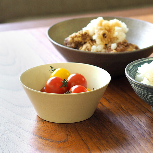 イデアコ　ウスモノ　ミニボウル　サンドホワイト　/　ideaco　※