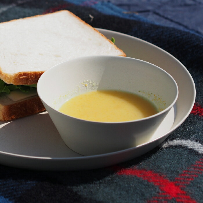 イデアコ　ウスモノ　ミニボウル　サンドホワイト　/　ideaco　※