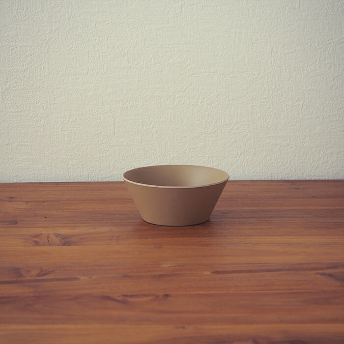 イデアコ　ウスモノ　ミニボウル　ソイルベージュ　/　ideaco　※
