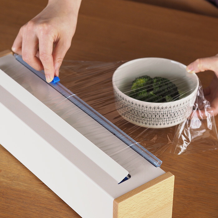 イデアコ　ラップケース　コストコフードラップ用　サンドホワイト　/　ideaco