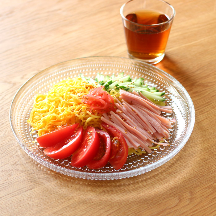 イッタラ　カステヘルミ　プレート　24.8cm　クリア　/　iittala　Kastehelmi