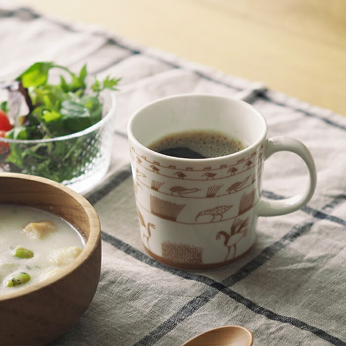 イッタラ　バードマグ　0.3L　ブラウン　/　iittala