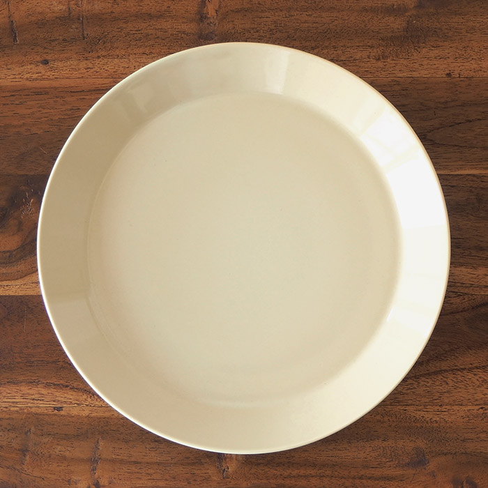 イッタラ　ティーマ　プレート　26cm　リネン　/　iittala　TEEMA
