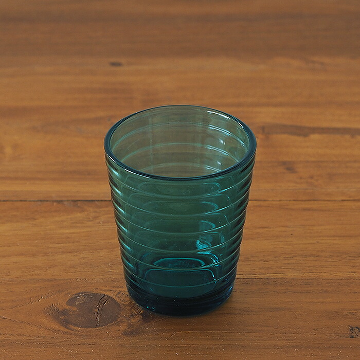 イッタラ　アイノ・アアルト　タンブラー　シーブルー　/　iittala　AinoAalto　□