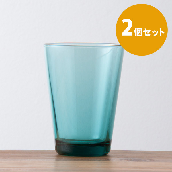 ■【2個セット】イッタラ　カルティオ　ハイボール　シーブルー　/　iittala　Kartio