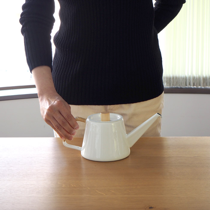 ■カイコ　ドリップケトルS　籐巻　/　kaico