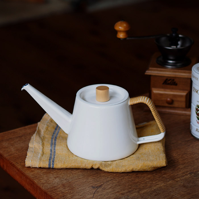 ■カイコ　ドリップケトルS　籐巻　/　kaico