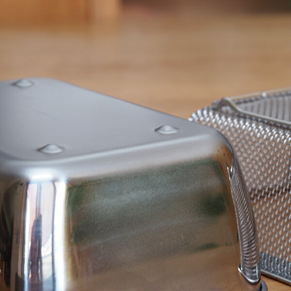 家事問屋　スタッキングザル用角バット