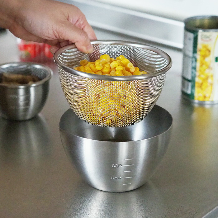 家事問屋　下ごしらえザル　13