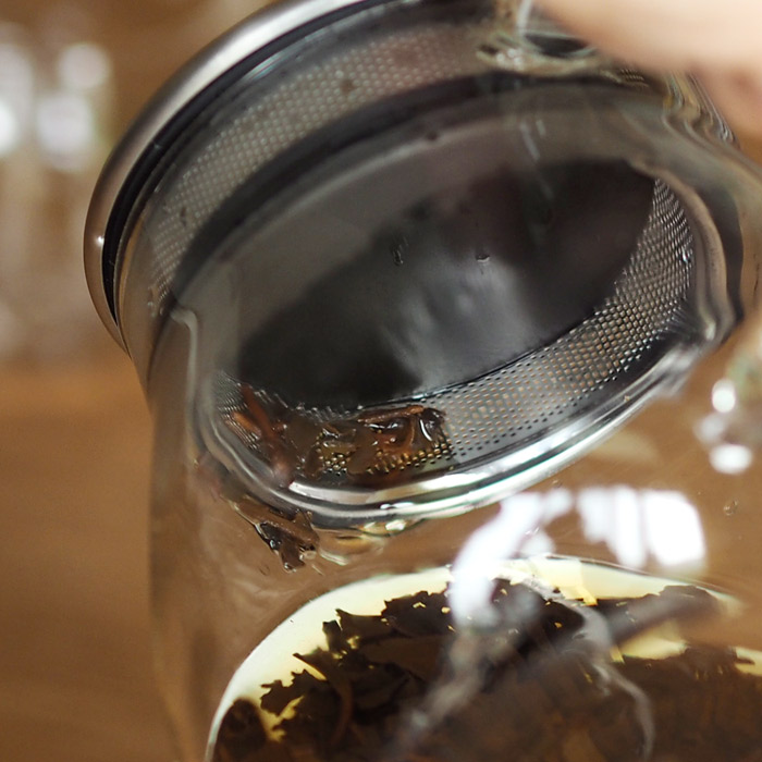 キントー　UNITEA　ワンタッチティーポット　720ml　/　KINTO