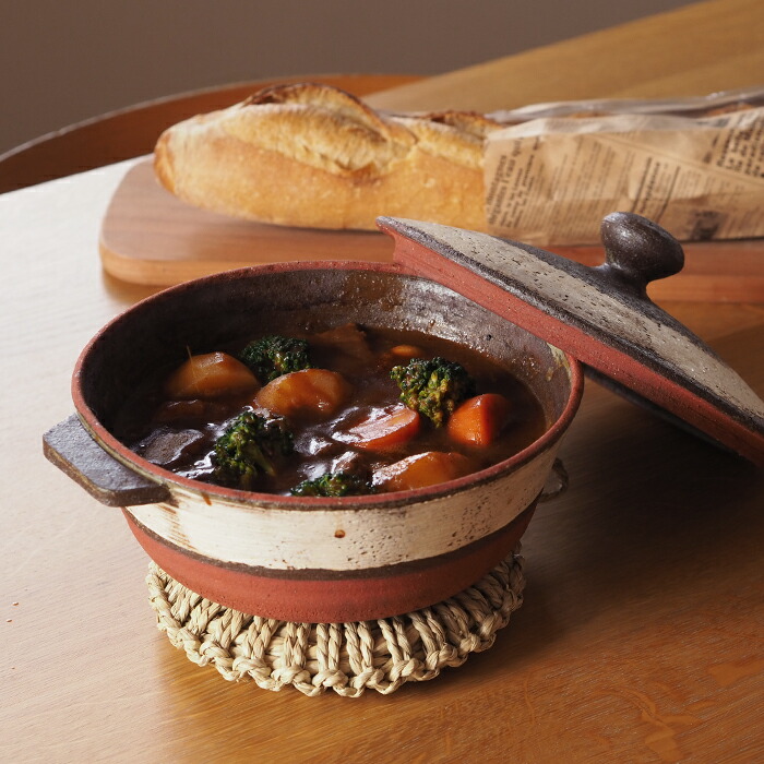 ★ココチ舎　キャセロール　土鍋　7寸