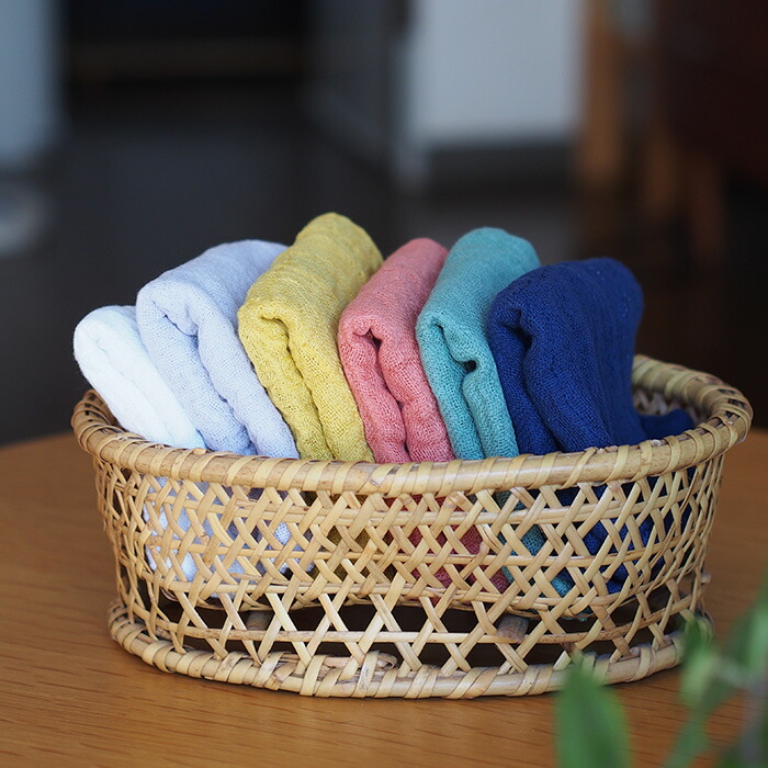 中川政七商店　「彩り豊かな」花ふきん　水仙