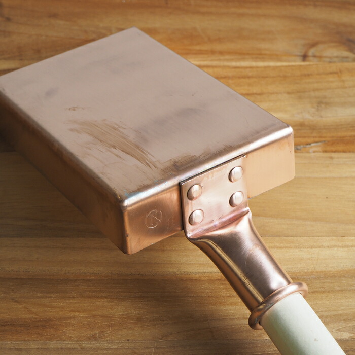 中村銅器製作所 銅玉子焼鍋　10×15cm　1.5mm板