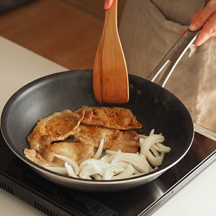 中尾アルミ製作所　キングフロンフライパン浅型 27cm