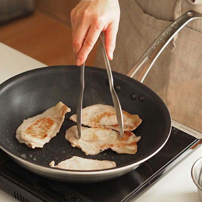 中尾アルミ製作所　キングフロンフライパン浅型 27cm