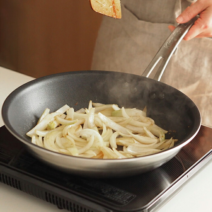 中尾アルミ製作所　キングフロンフライパン浅型 27cm