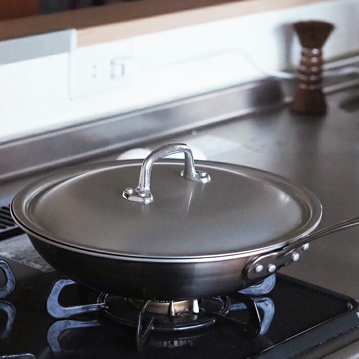 中尾アルミ製作所　シルクフライパン　フタ　27cm