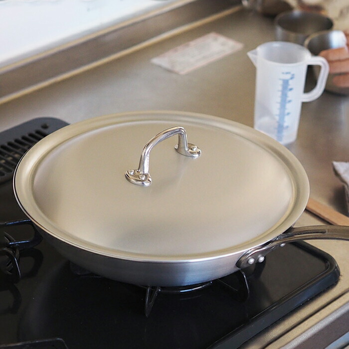 中尾アルミ製作所　シルクフライパン　フタ　30cm