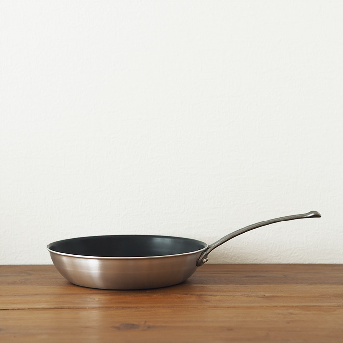 中尾アルミ製作所　シルクフライパン　浅型（新ステンキャスト）　24cm