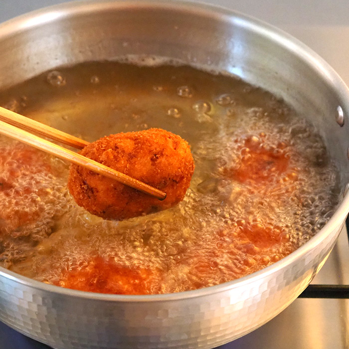 中尾アルミ製作所　N-39　打出浅鍋（揚鍋）24cm