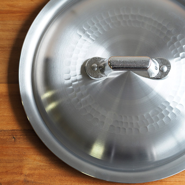 中尾アルミ製作所　打出浅鍋（揚鍋）用フタ　21cm