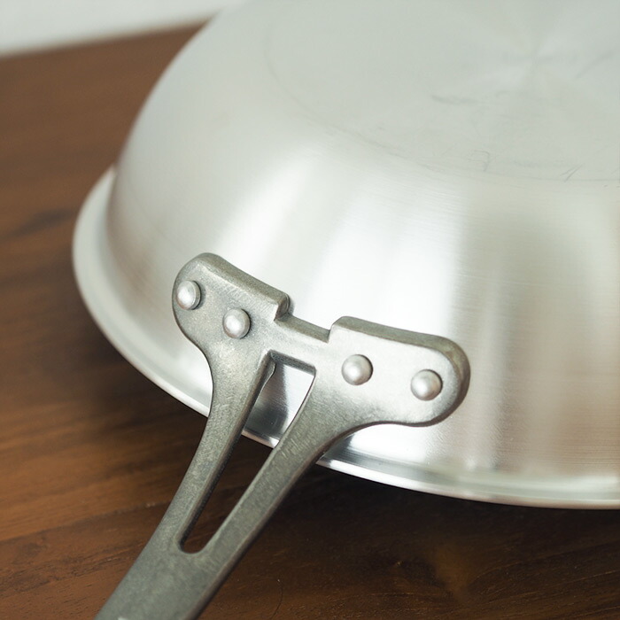 中尾アルミ製作所　シルクフライパン　浅型（新ステンキャスト）　24cm