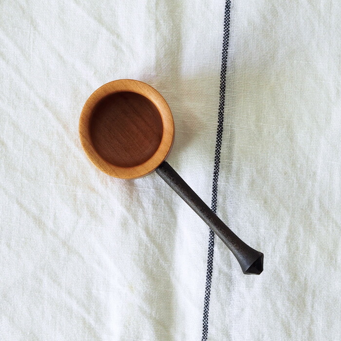 オシオクラフト　コーヒーメジャースプーン　黒染め　S　桜　/　osio craft