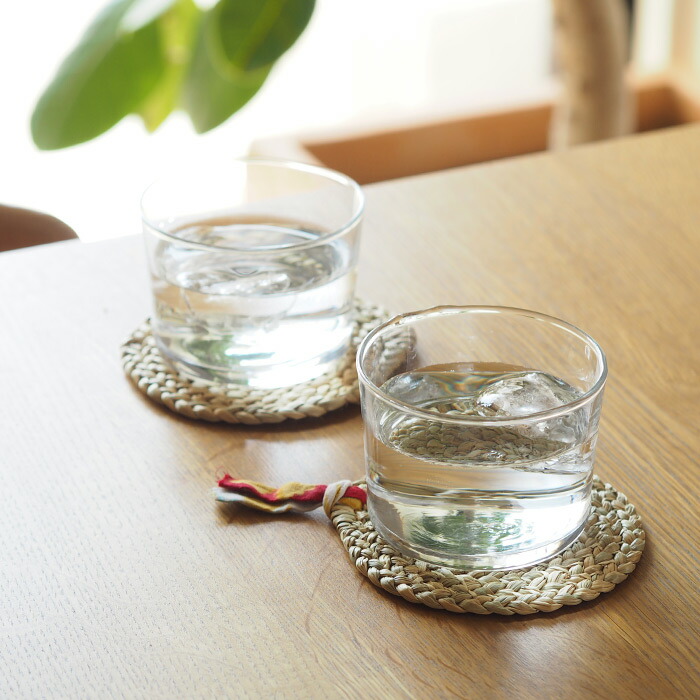 ピープルツリー　パティ草のコースター　2枚セット　/　People Tree