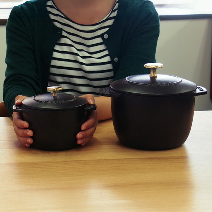 ストウブ　ラ　ココット　デ　ゴハン　S　12cm　グレー　/　staub