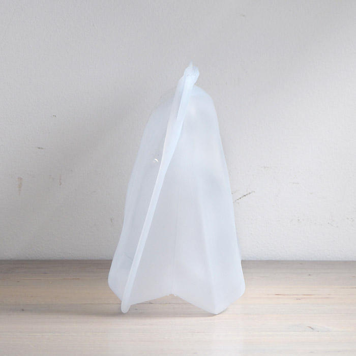 スタッシャー　シリコーンバッグ　スタンドアップ　メガ　クリア　/　stasher