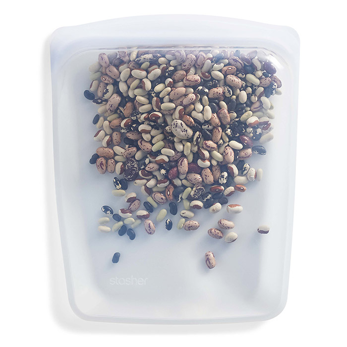 スタッシャー　シリコーンバッグ　EZハーフガロン　クリア　/　stasher