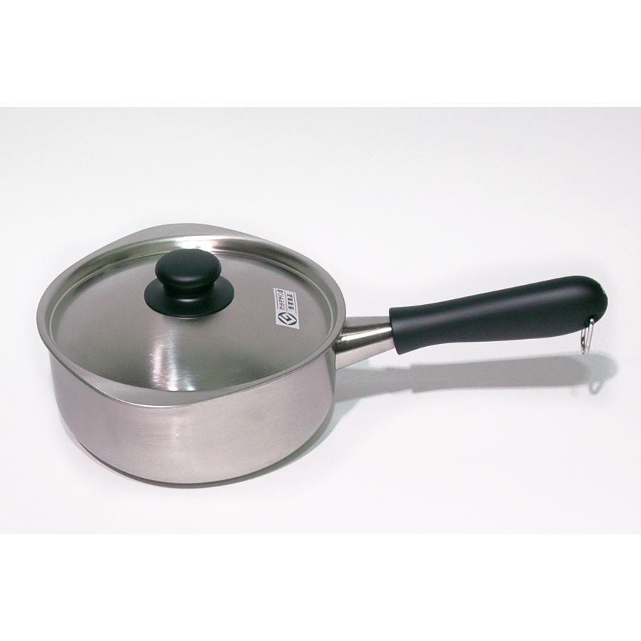 柳宗理　ステンレス片手鍋　18cm　つや消し　/　Sori　Yanagi