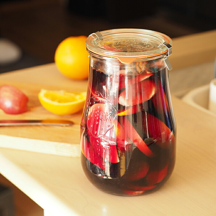 ウェック　チューリップシェイプ　1500ml　口径Lサイズ　/　WECK