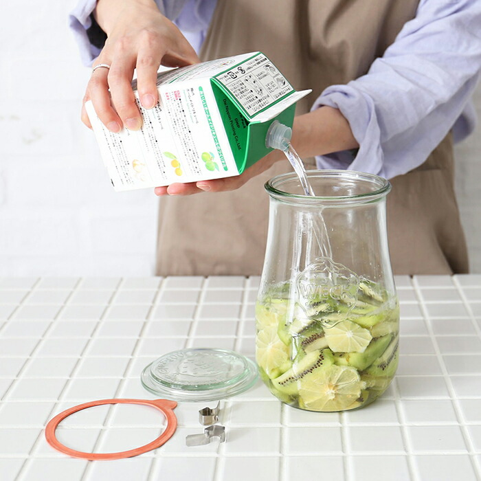 ウェック　チューリップシェイプ　1500ml　口径Lサイズ　/　WECK