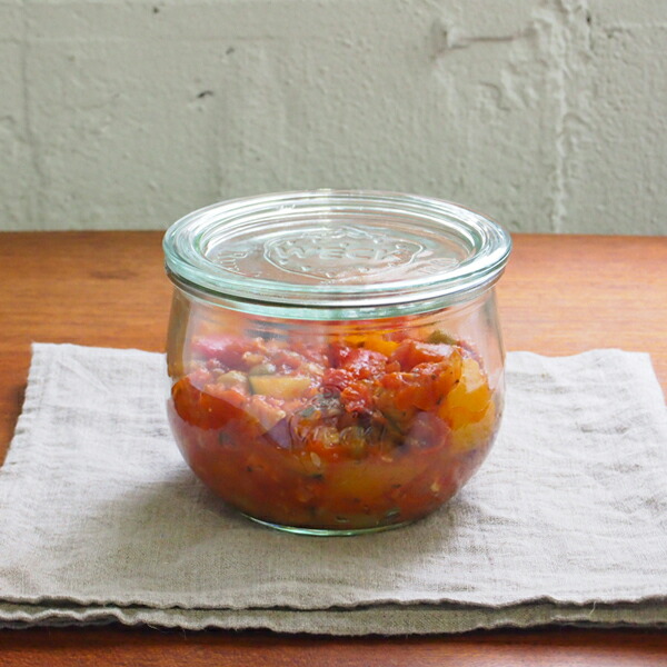 ウェック　チューリップシェイプ　500ml　口径Lサイズ　/　WECK