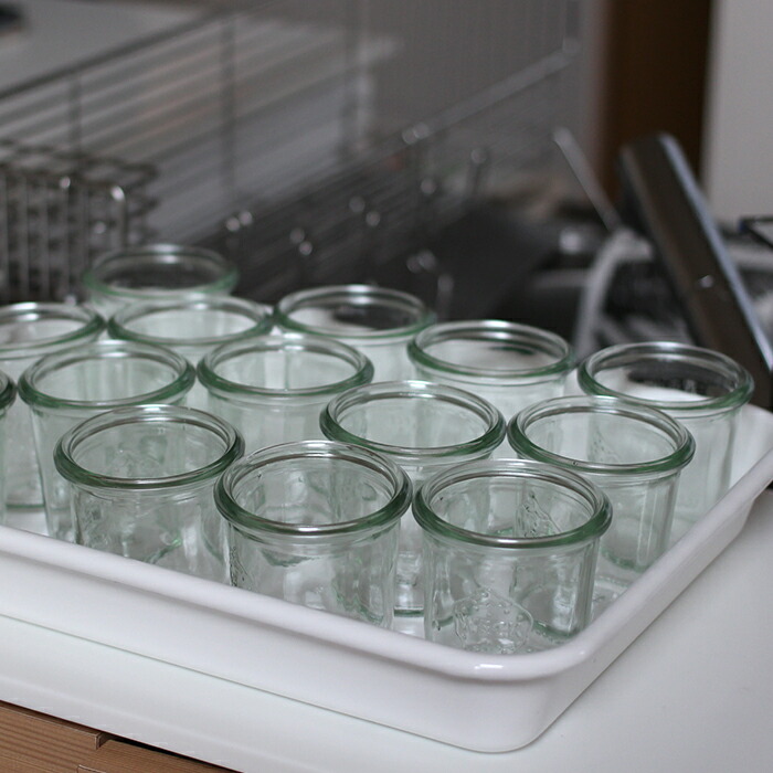 ■【12個セット】ウェック　モールドシェイプ　120ml　+　クリップ＆パッキン　S　/　WECK