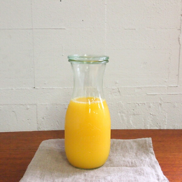 ウェック　ジュースジャー　500ml　口径Sサイズ　/　WECK